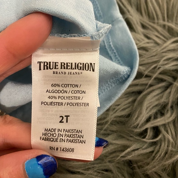 True Religion Toddler T-shirt - Picture 4 of 5